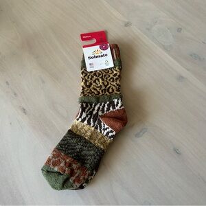 Animal print socks